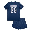 Maglia ufficiale Paris Saint Germain Bradley Barcola 29 Casa 2024-25 per Bambino